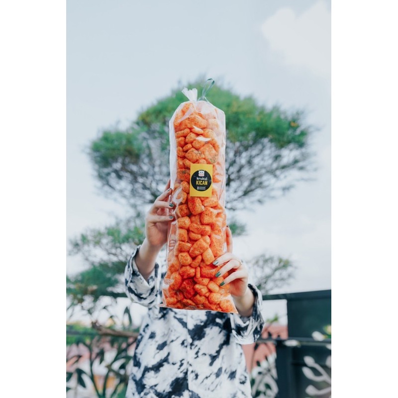 

Krukul Kican rasa pedas daun jeruk