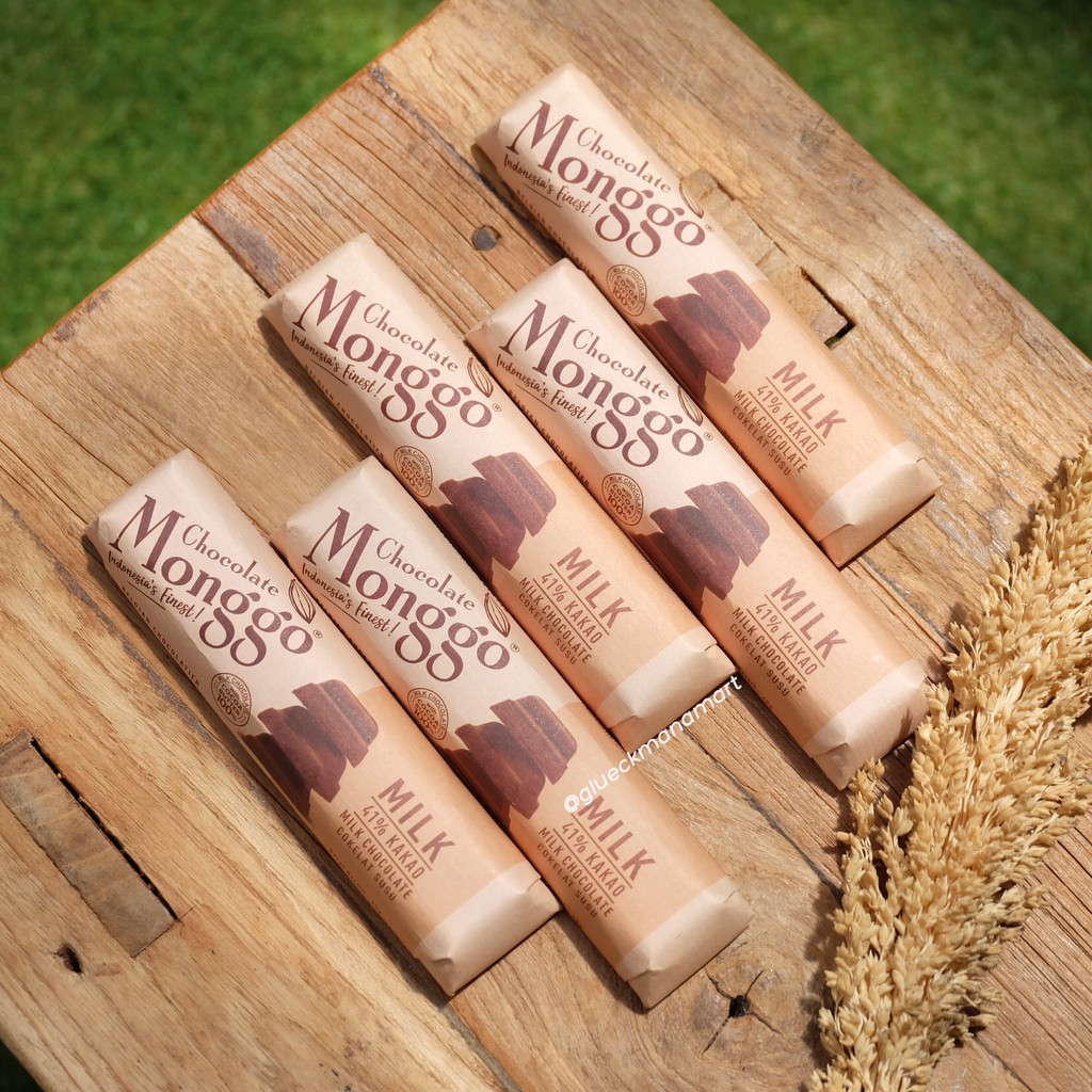 

Cokelat / Chocolate Monggo Milk 40 gr