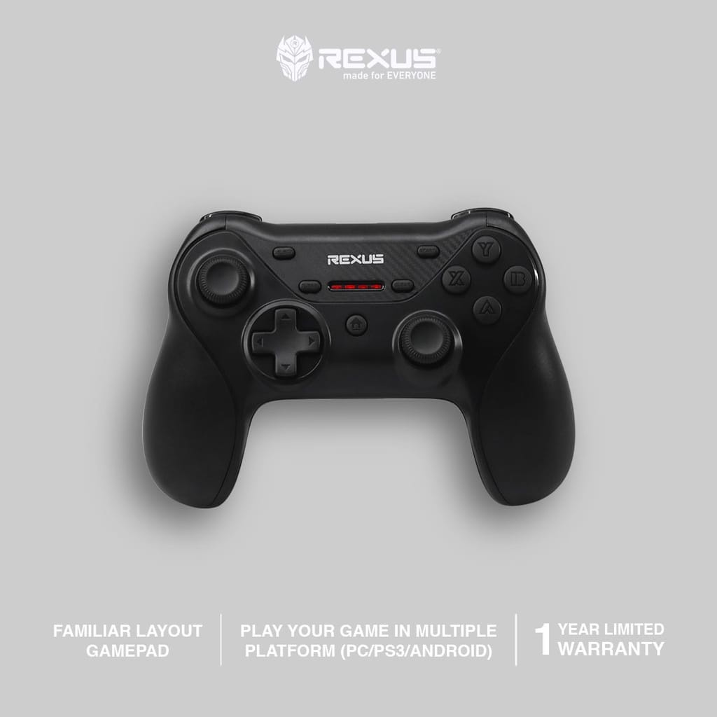 C_   Wireless Gaming Controller Android/PS/Windows/PC Rexus Gladius GX200 Wireless USB Gamepad Jostick