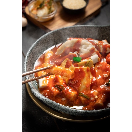 

Original Spicy Tteokbokki / Teokbokki / Topokki Makanan Korea Halal