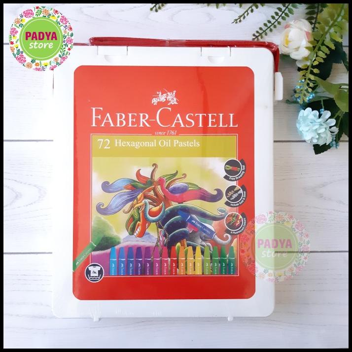 

Faber Castell Crayon Hexagonal Oil Pastel Isi 72 Warna
