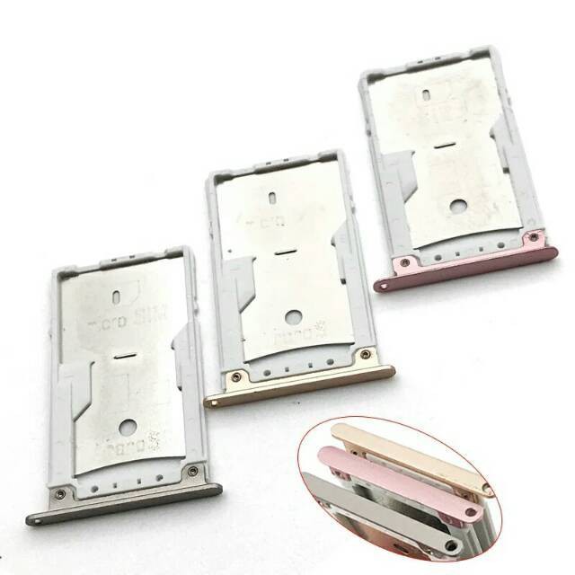 Tempat Simcard Simtray Sim Tray Card Lock Asus Zenfone 3 Max 5.2 ZC520TL ZE520KL ZE552KL ZC551KL