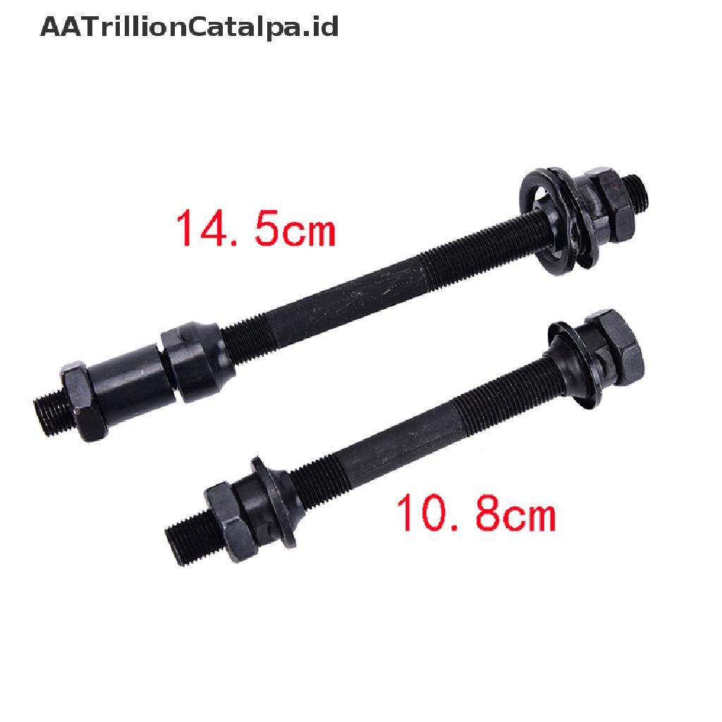 Aatrillioncatalpa 1pc Hub Poros Depan Belakang Sepeda Gunung Desain Hollow Axis