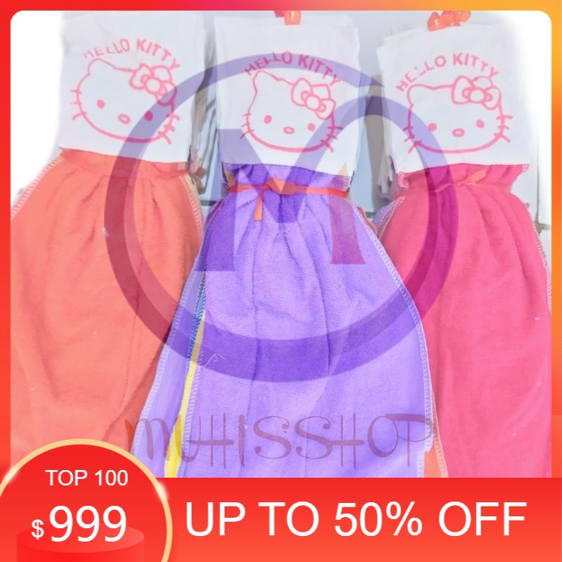 Lap tangan gantung/washlap /kain handuk lap anduk tebal bagus serap air gres lap dapur 1 lusin murah