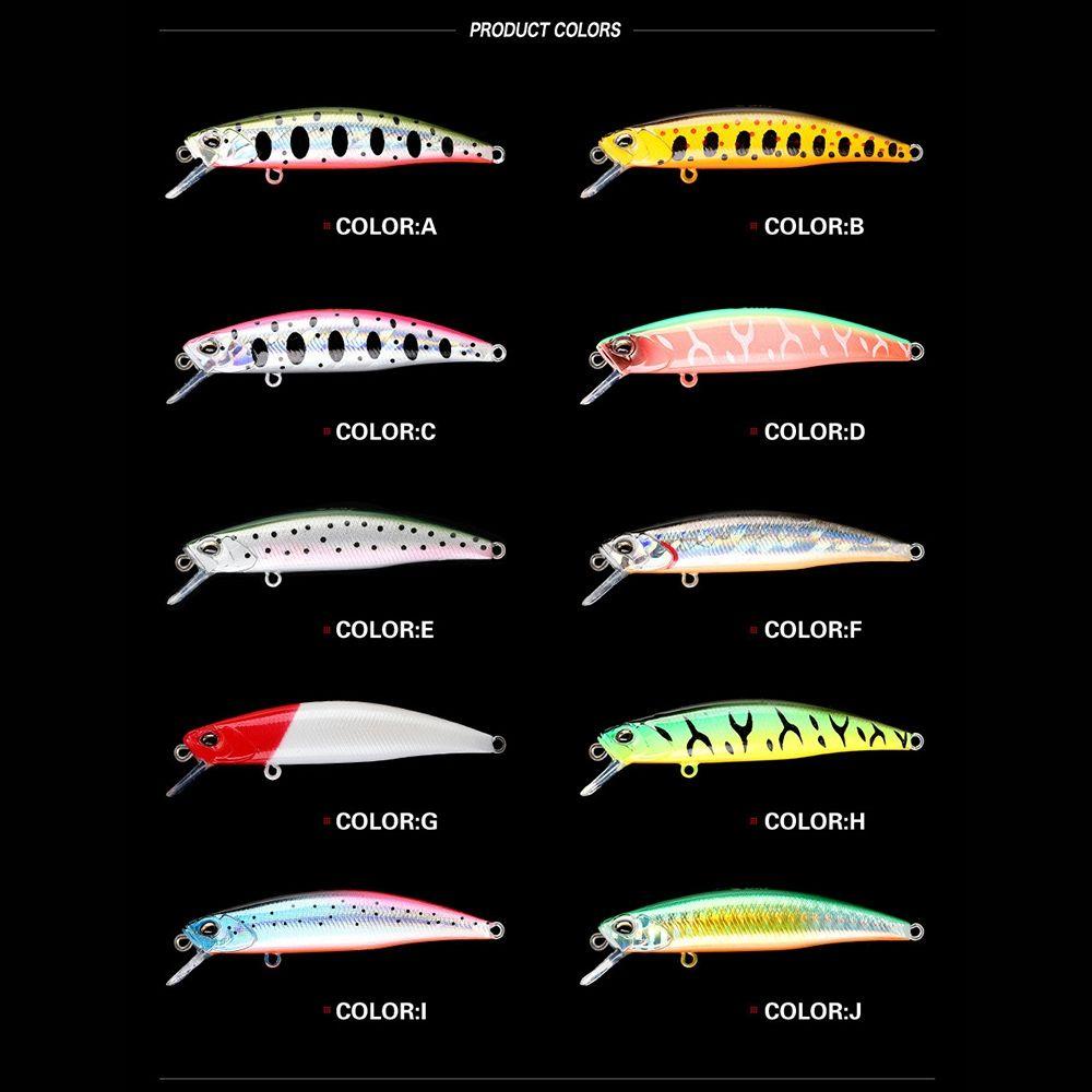 Solighter Umpan Pancing Crankbait Bentuk Ikan Kecil Aneka Warna