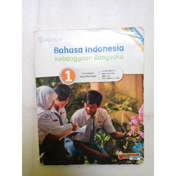 Jual Buku Bahasa Indonesia Platinum Kelas 10 (Preloved/bekas) | Shopee ...