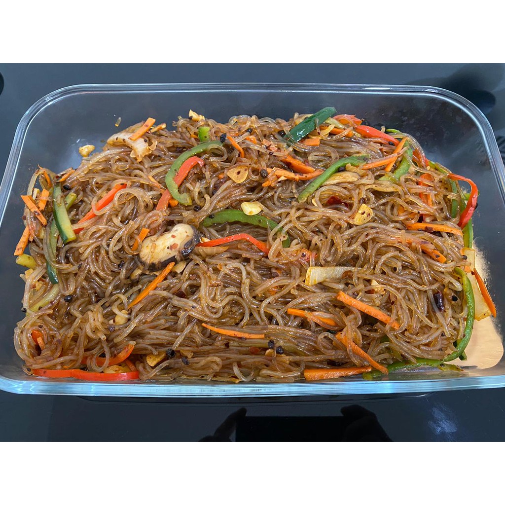 

Preorder PO Masakan Makanan Japchae Korea Bumbu Mala Pedas Vegetarian Tanpa Daging Porsi Keluarga Homemade Halal