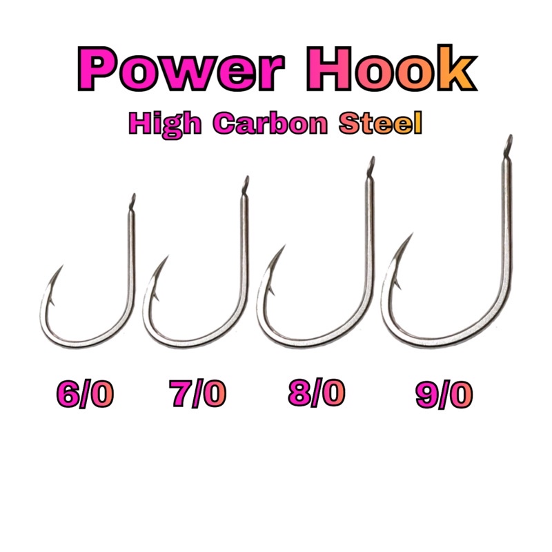 Slow jigging power hook SJ63 flat mirip suteki 1 pcs