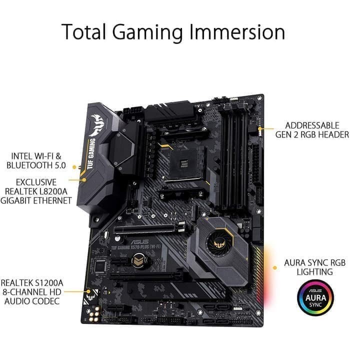 ASUS TUF GAMING X570-PLUS WIFI (Socket Am4)