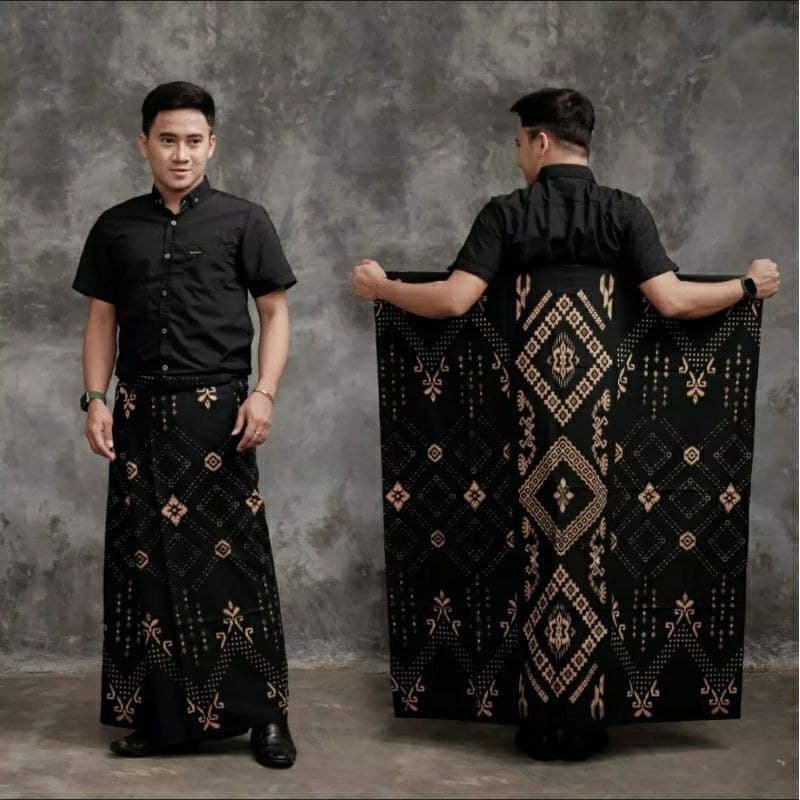 RAJA BUSANA | SARUNG BATIK DEWASA MOTIF PALEKAT PUTIH BATIK PEKALONGAN BISA BAYAR DITEMPAT / COD SARUNG BATIK KODIAN MOTIF RANDOM