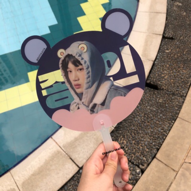 KAI BEAR FAN KIPAS BERUANG KIM JONGIN EXO