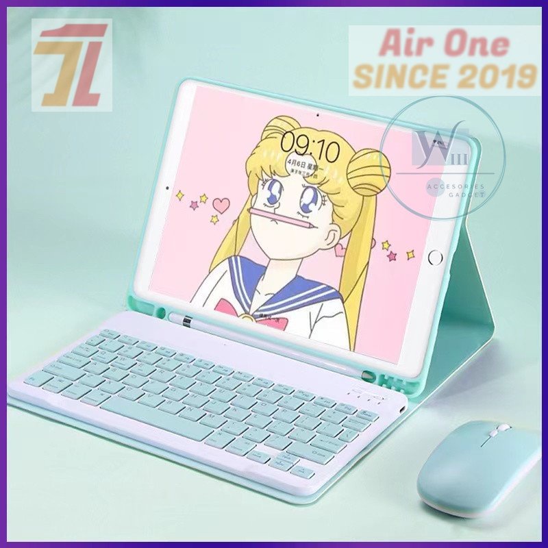 AirOne HUAWEI MATEPAD 11/10.4/PRO 10.8/T10/T10S/MEDIAPAD M5/M6/T5 FLIP SMART KEYBOARD CASE MAGNETIC 