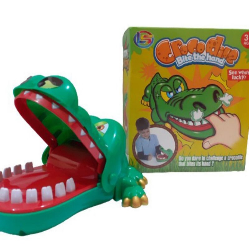 mainan crocodile Dentist finger