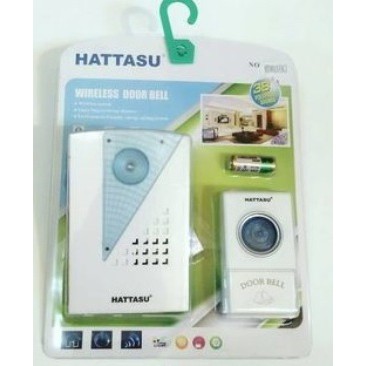 Door Bell Wireless / Bel Pintu Wireless Single - Hattasu