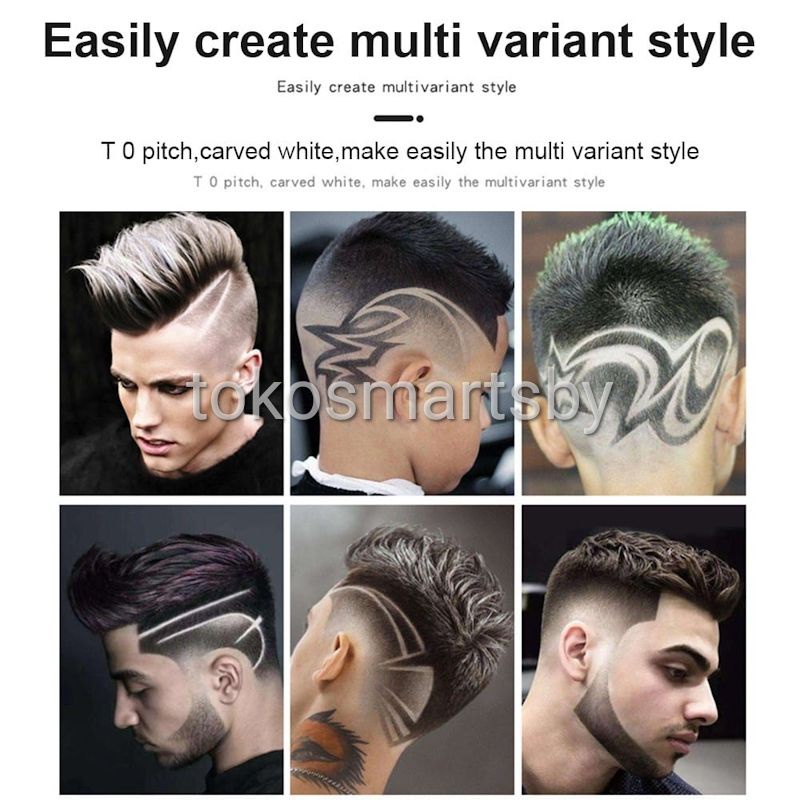 Alat Cukur Potong  Elektrik Rambut Kumis Jenggot / Hair Trimmer Detailer Cordless / Mesin Cukur