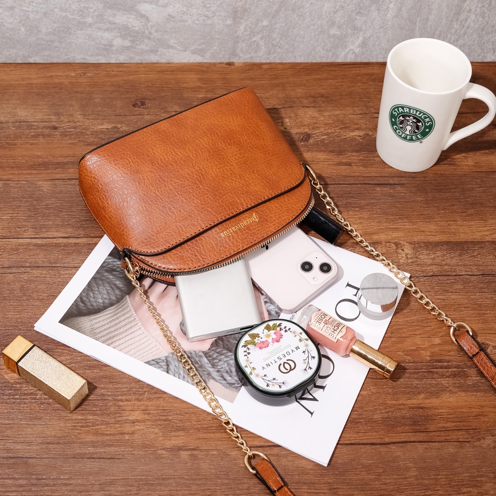Tas Selempang Wanita Fina Bucket Fashion IO Bucket Sling Bag Berkualitas Kekinian Import SR Bag Traco