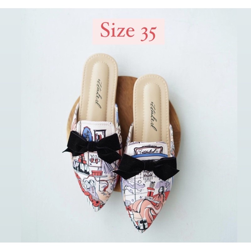 Ittaherl Joy Mules Rouge 35