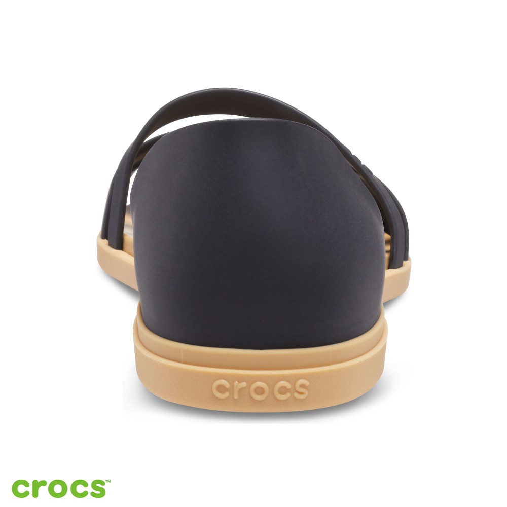 CROCS TULUM FLAT / FASHION WANITA / SANDAL WANITA - BLACK 206109-00W