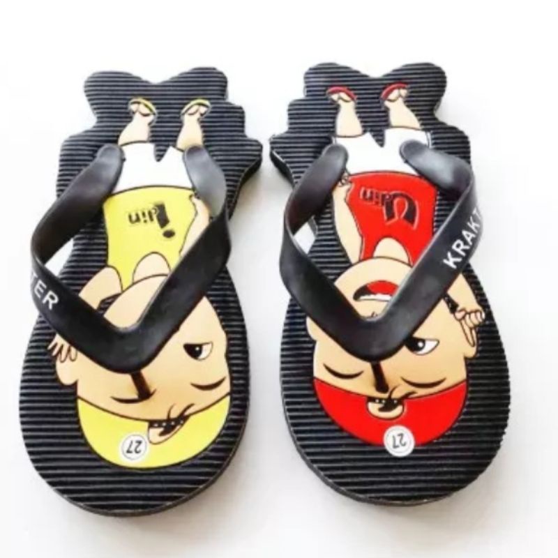Sandal Anak Laki /Perempuan Sancu Udin Idin/Upin Ipin