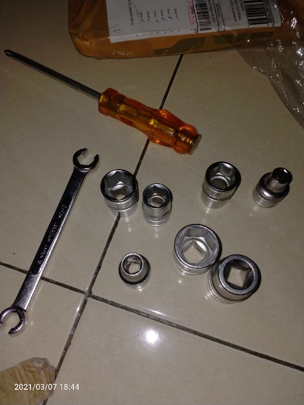 Mata Sok Tekiro 1/2 Inch 6 Pt 8-32mm/ Kunci Sok