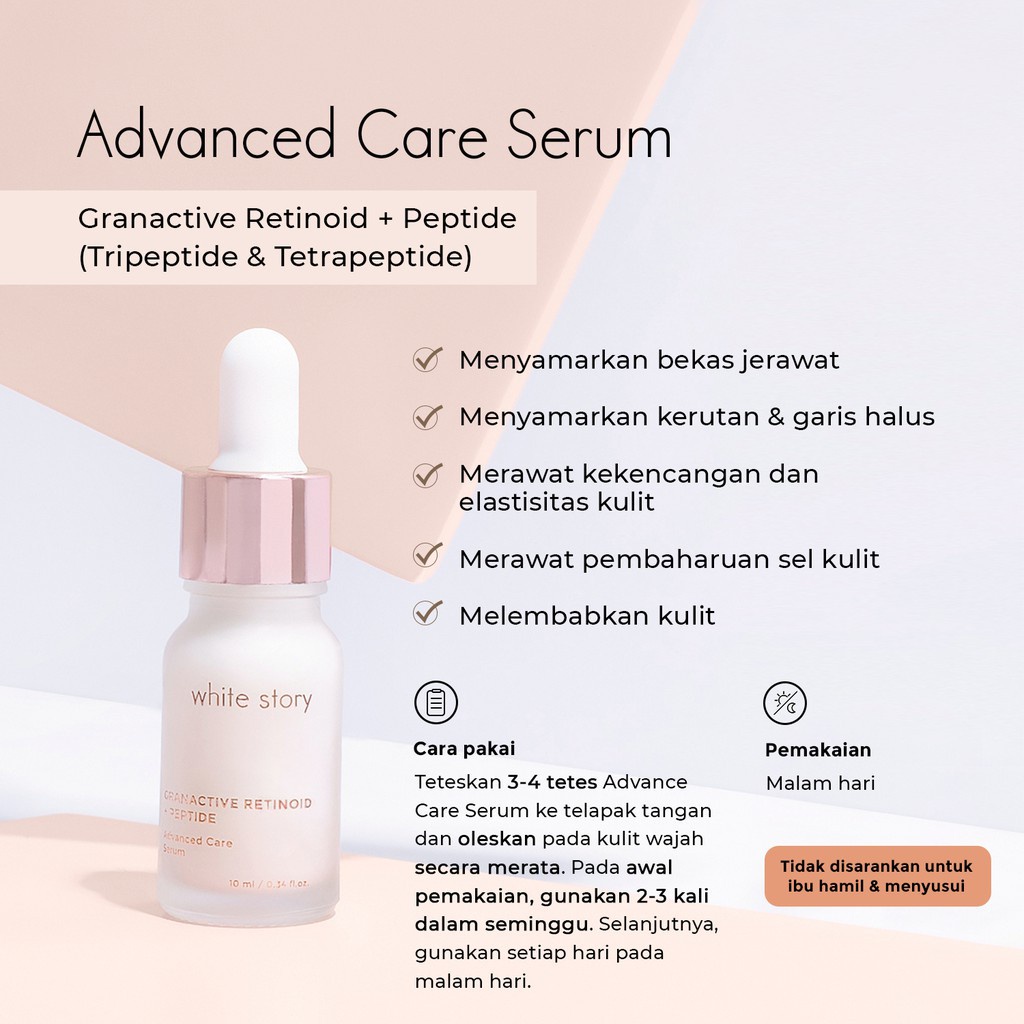 WHITE STORY GRANACTIVE RETINOID PEPTIDE ADVANCED CARE SERUM 10ML