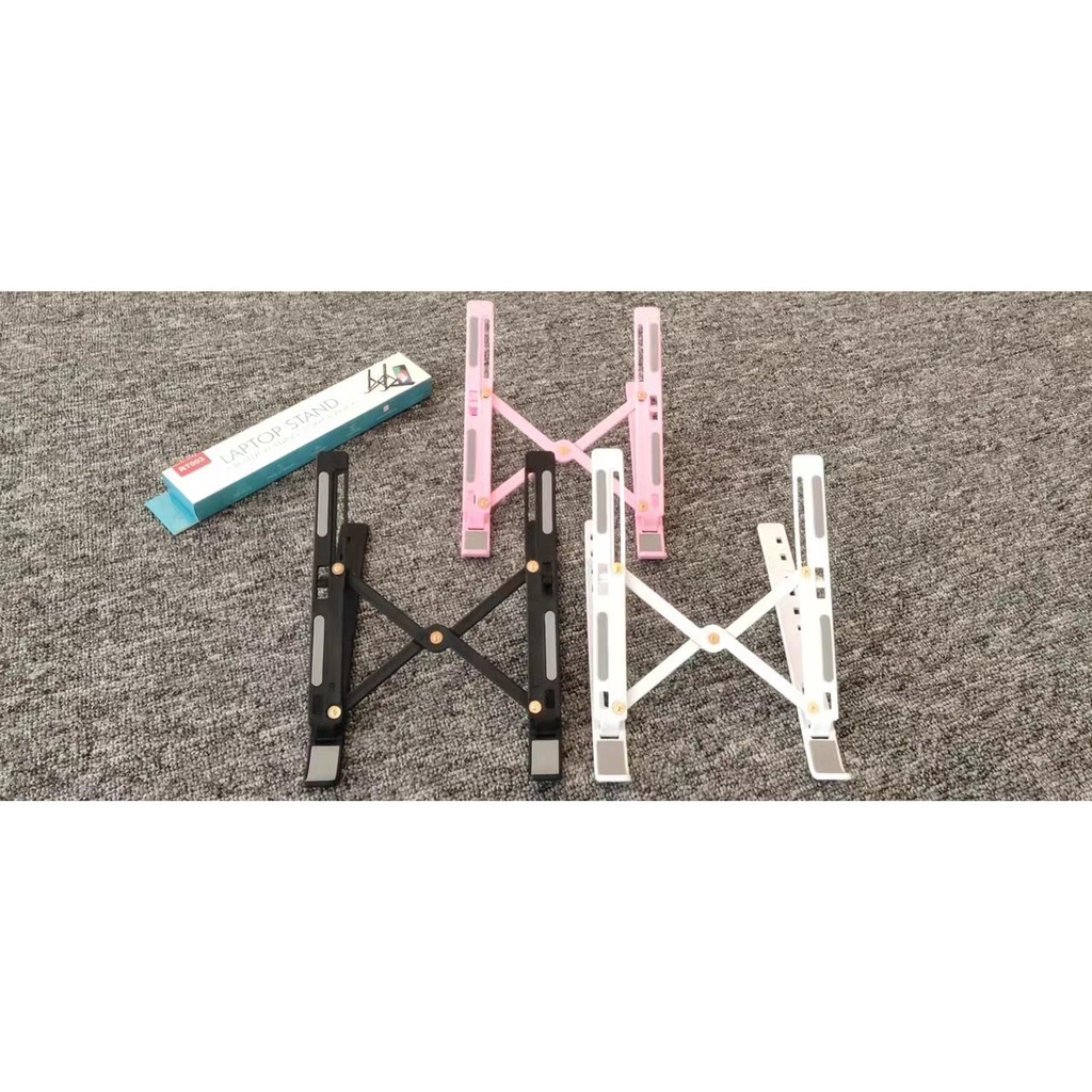 BBS SS26 Stand Laptop Tablet Hp Holder Dudukan Laptop Handphone Portable Holder Folding Lipat Notebook Anti Slip