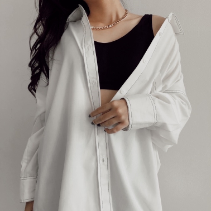 ZARA — OVERSIZE SHIRT