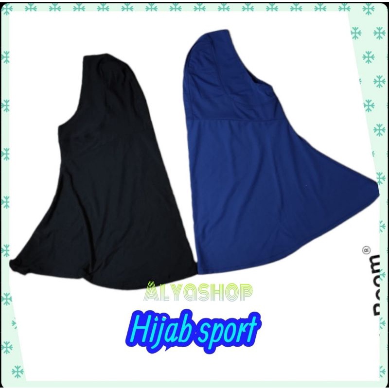 Hijab Sport | Topi Hijab Sport | Hijab Berenang | Hijab Lari