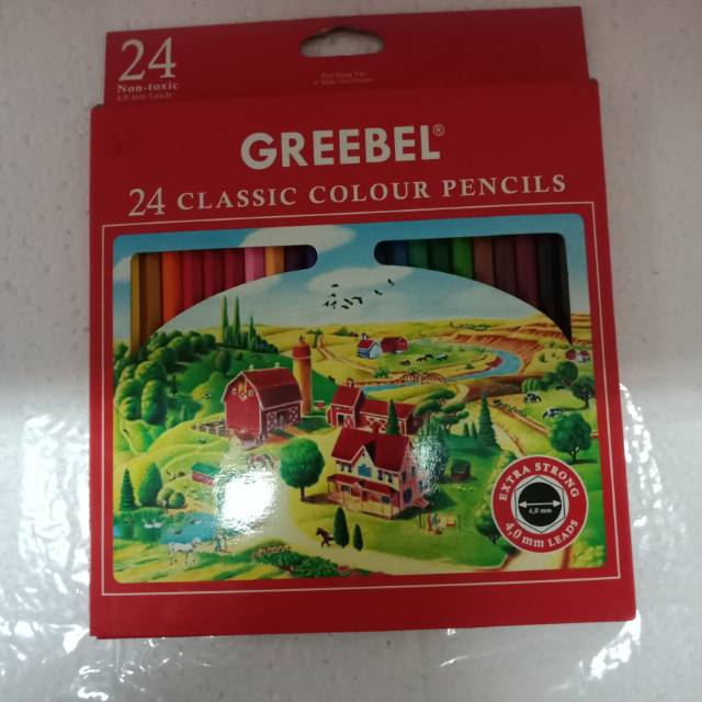 

Pensil Warna Greebel 24 Classic Colour