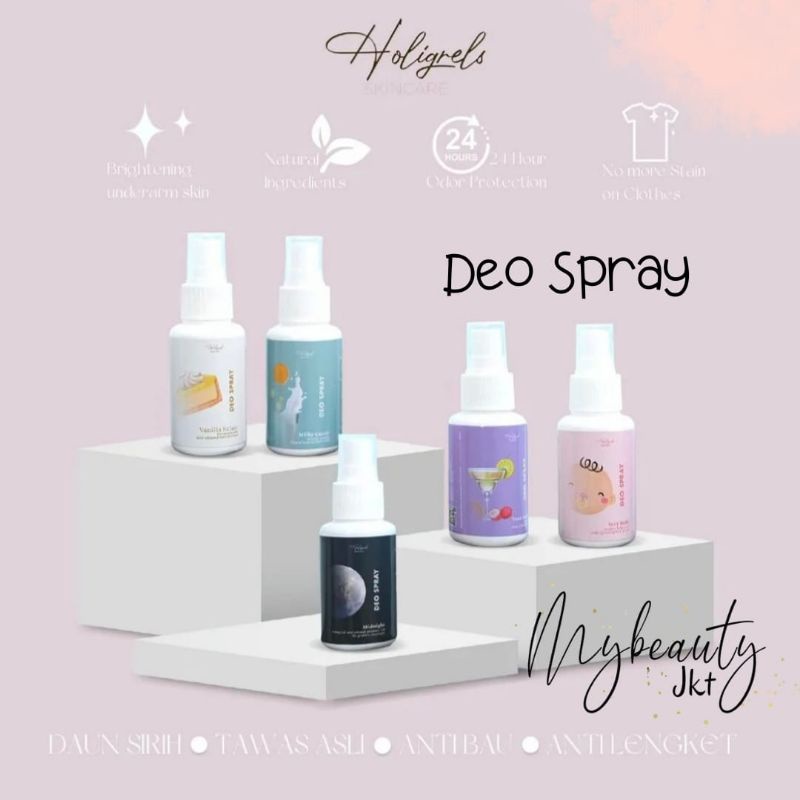 HOLIGRELS DEO SPRAY