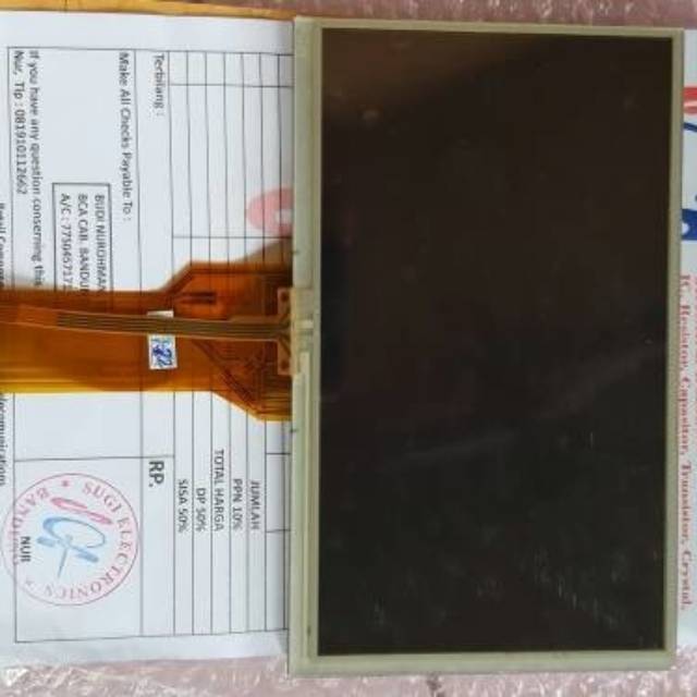 LCD + Touchscreen Korg Pa600