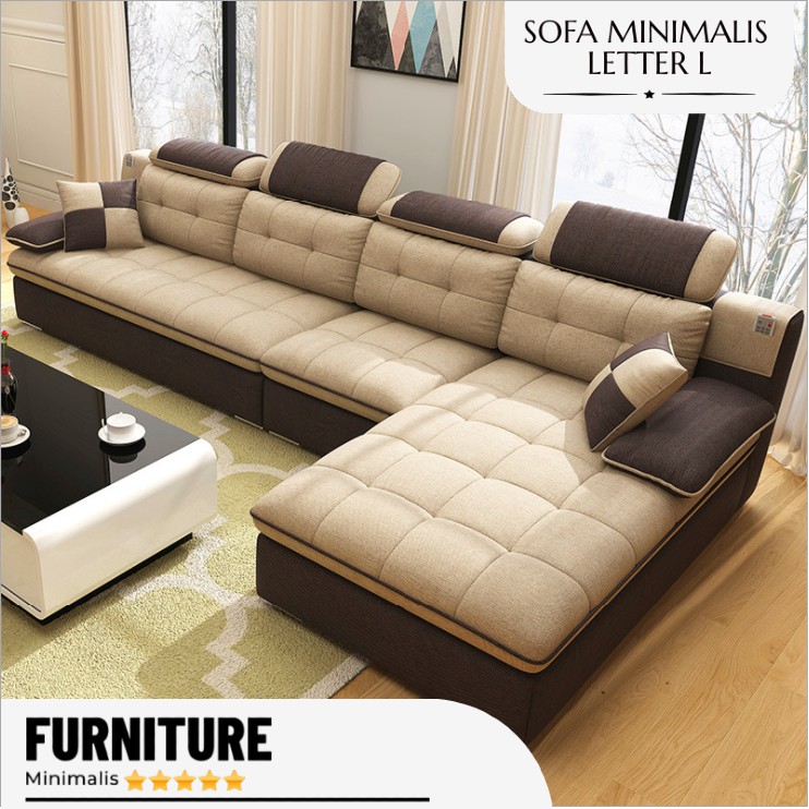 wall suitcase Dependence Jual Kursi Sofa Minimalis Furniture Ruang Tamu Keluarga Sofa L | Shopee  Indonesia