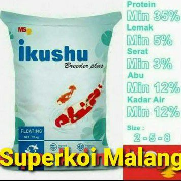 Pakan Koi Ikushu High Protein Growth Mix Color Exhancer Floating Tipe