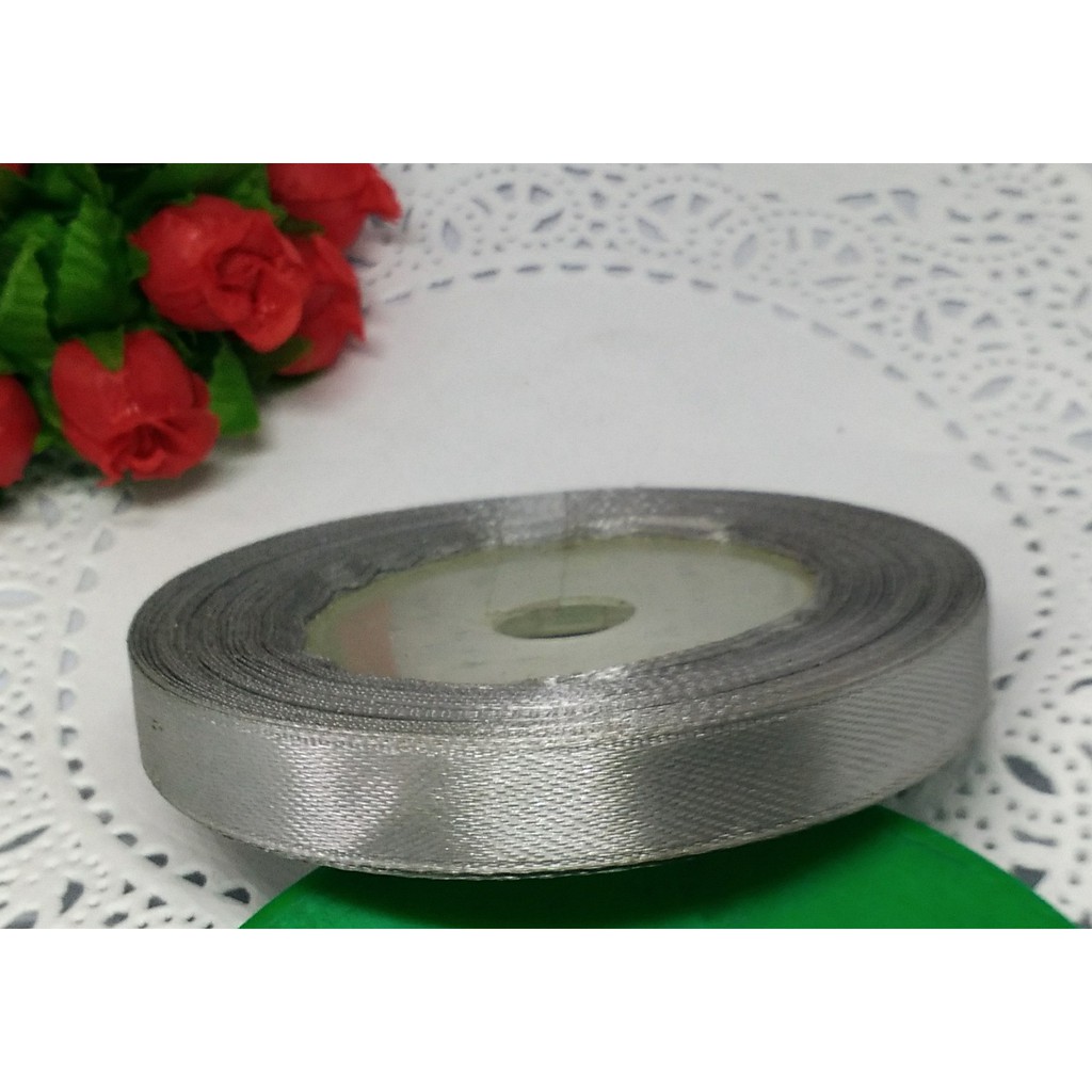 Pita Satin 1,5cm Silver
