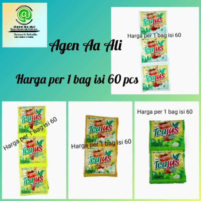 

Teajus Varian Rasa Bag 8gr