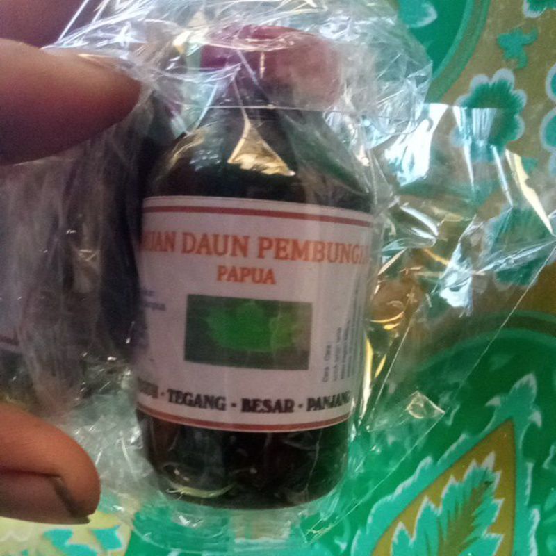 minyak daun pembungkus papua