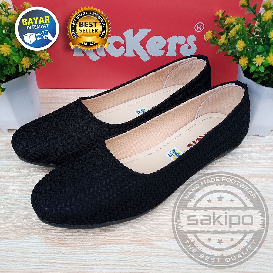 PROMO 3.3 FASHION SALE !! SEPATU BALET WANITA DEWASA / SEPATU BALET RAJUT KICKERS / SAKIPO