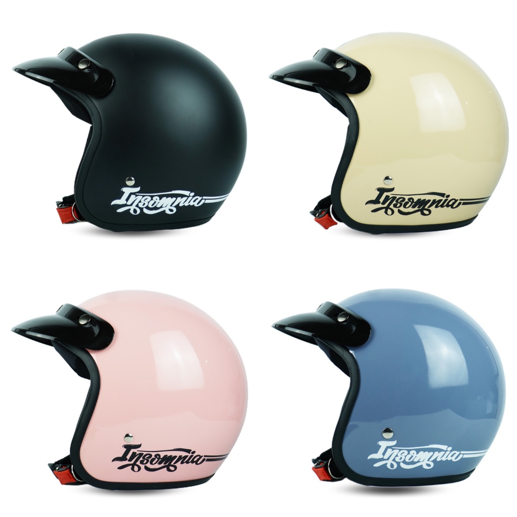 Helm Bogo Retro Dewasa Pria Wanita  SNI Terbaru