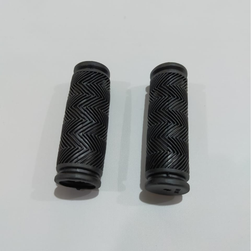 Deli baru Handgrip kecil grip hitam panjang 9 cm sepeda anak lipat