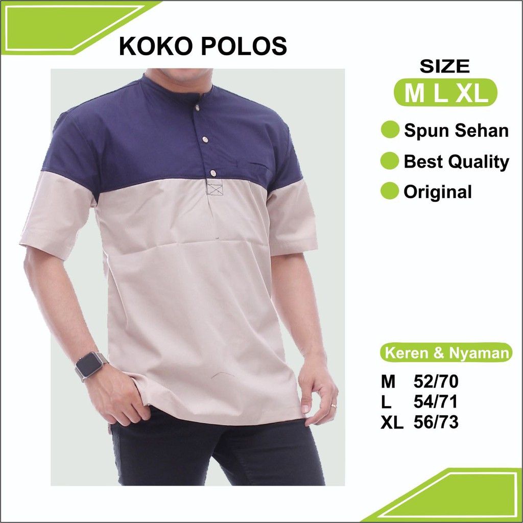 baju koko syubbanul muslimin koko azzahir koko sopal koko pendek