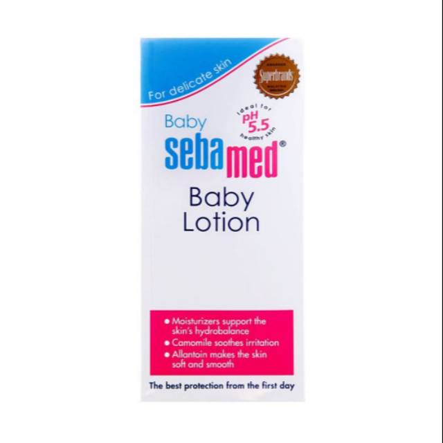 Sebamed baby lotion 100 ml / lotion bayi 100ml