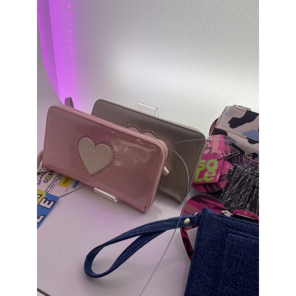 DOMPET GOSH SALE707 grey pink/