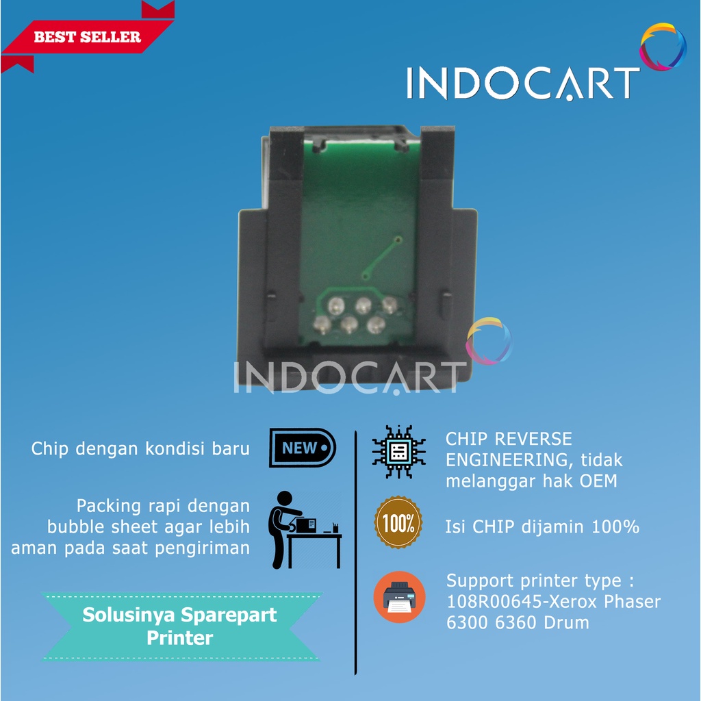 Chip 108R00645-Xerox Phaser 6300 6360 Drum-35K