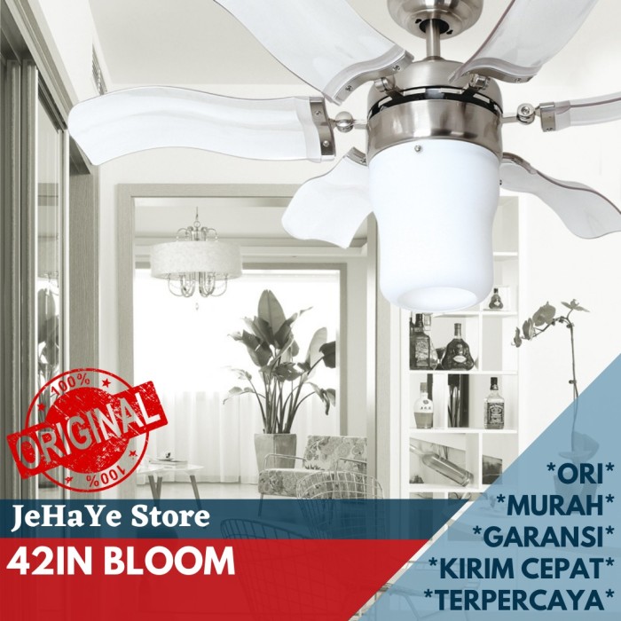 MT Edma, 42in Bloom, Kipas Angin Gantung, Remote Control