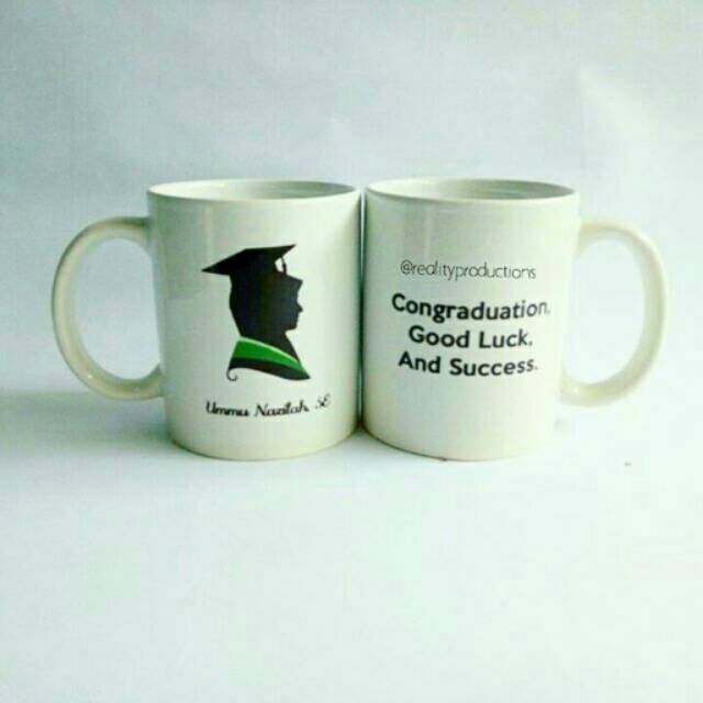 15 Desain Mug Wisuda Dekorasi Wedding