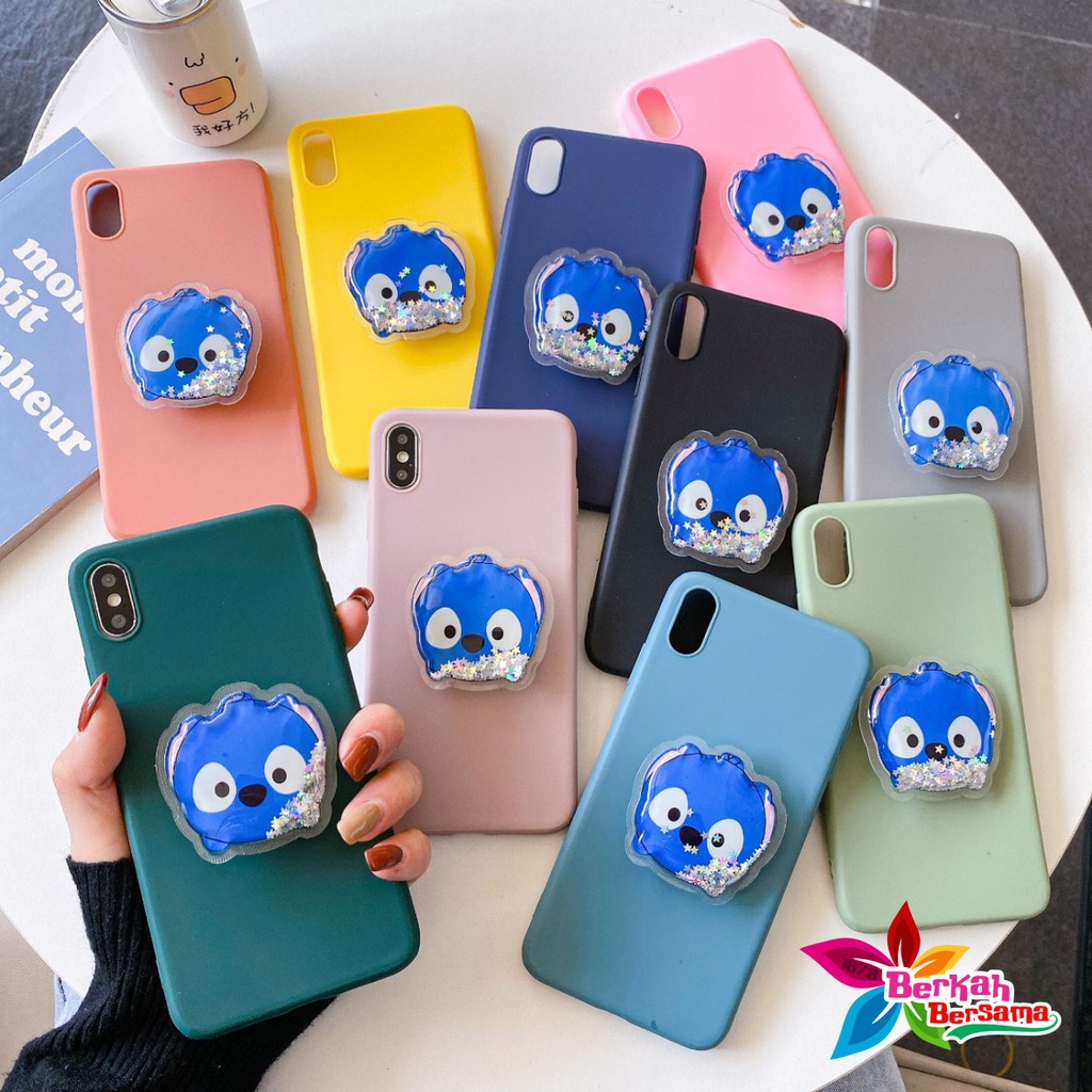 SOFTCASE POPSOCKET GLITTER CANDY OPPO A31 A8 A81 A92 A52 A53 A33 A5 A9 2020 A15 A54 BB1403