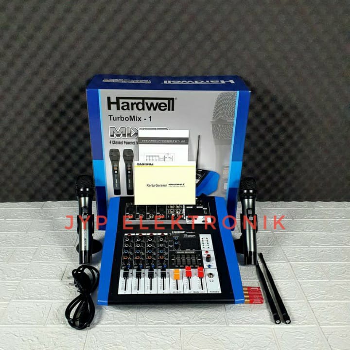 POWER MIXER AUDIO HARDWELL TURBO MIX 1 / TURBOMIX 1 ORIGINAL