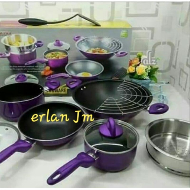 Panci SUPRA Roasemary cookware 9-pcs