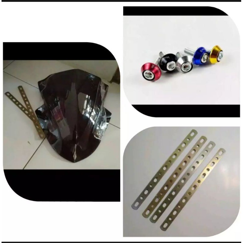 Windshield Honda Beat Street Visor Beat street Custom Model ninja Fi