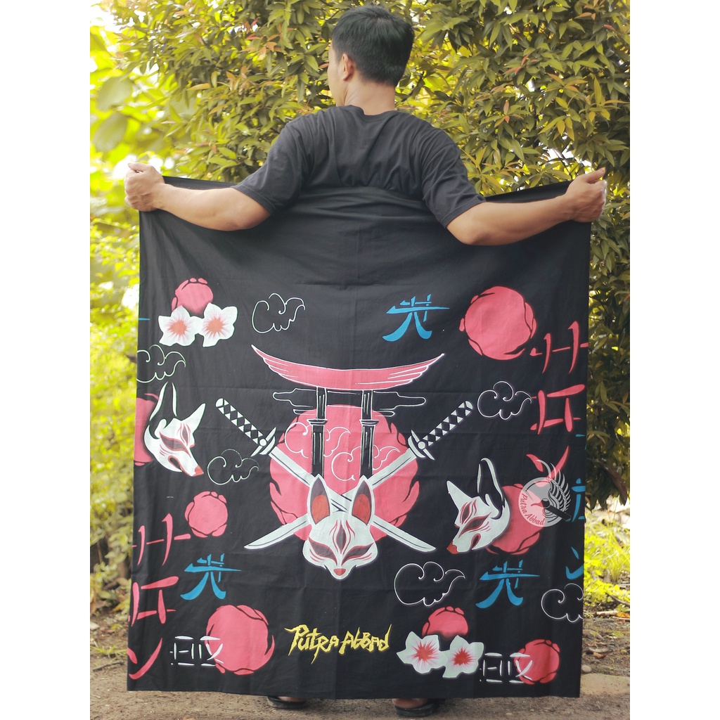 baju SARUNG BATIK LUKIS | SARUNG ANIME | SARUNG KARAKTER | SARUNG ORNAMEN | SARUNG BATIK PEKALONGAN 